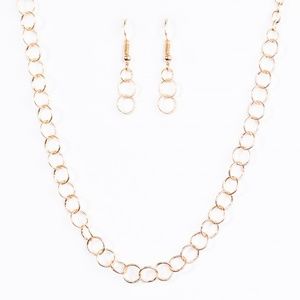 Necklace and earrings